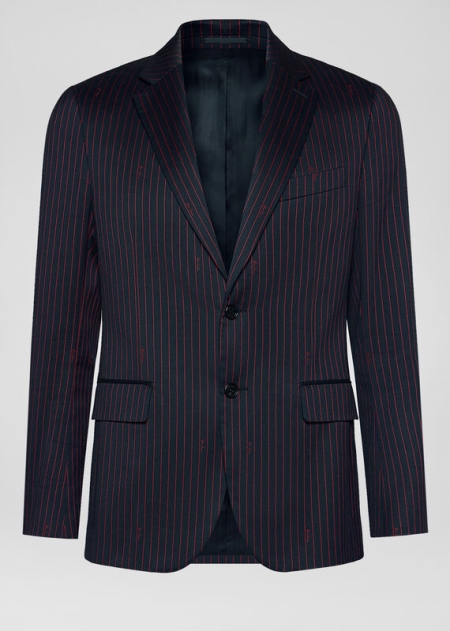 Versace Pinstriped Blazer Herr - 983627GFW